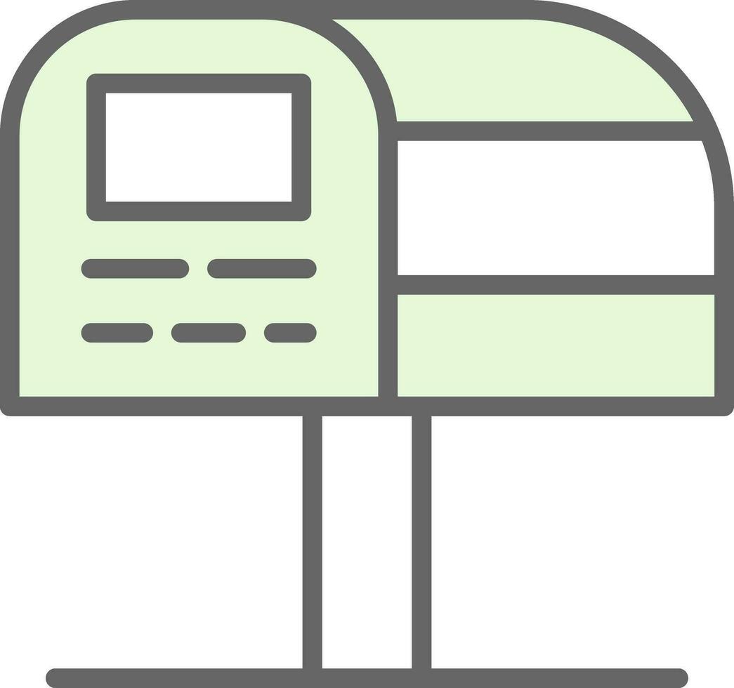 Letterbox  Vector Icon Design