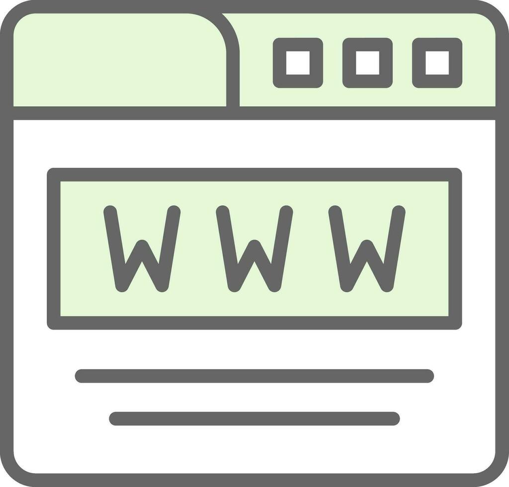 Website  Vector Icon Design