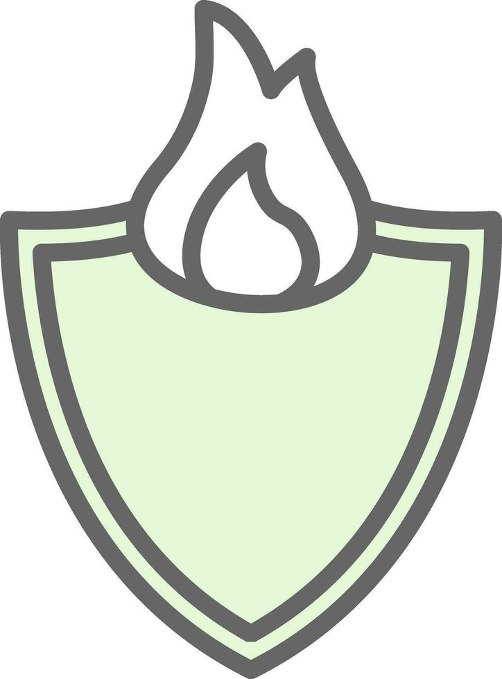 Fireproof  Vector Icon Design