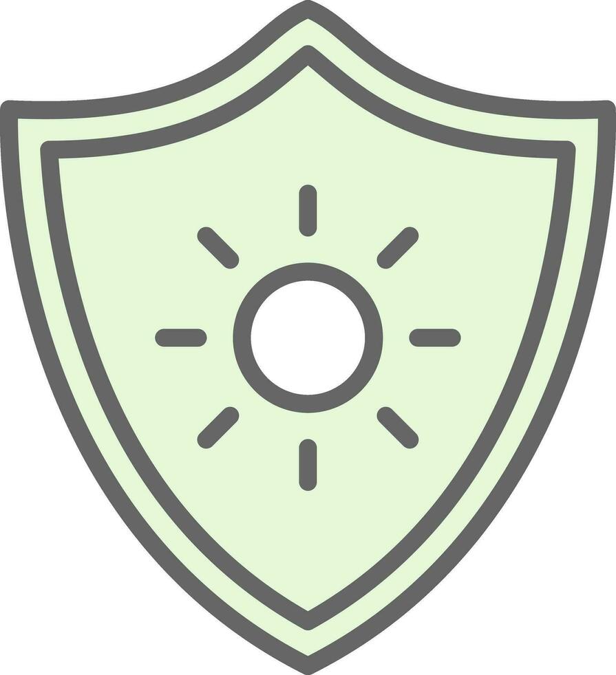 Sun Protection  Vector Icon Design