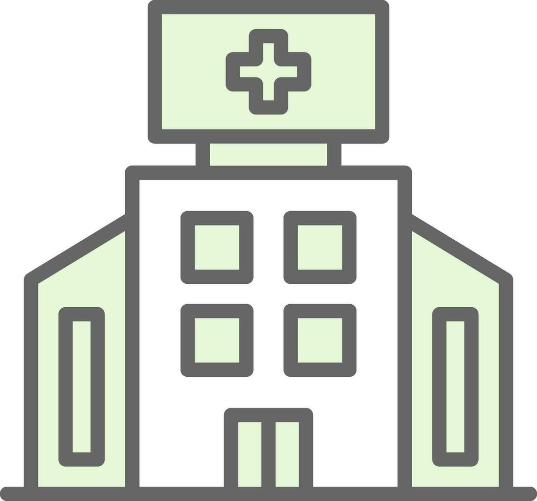 Hospital  Vector Icon Design