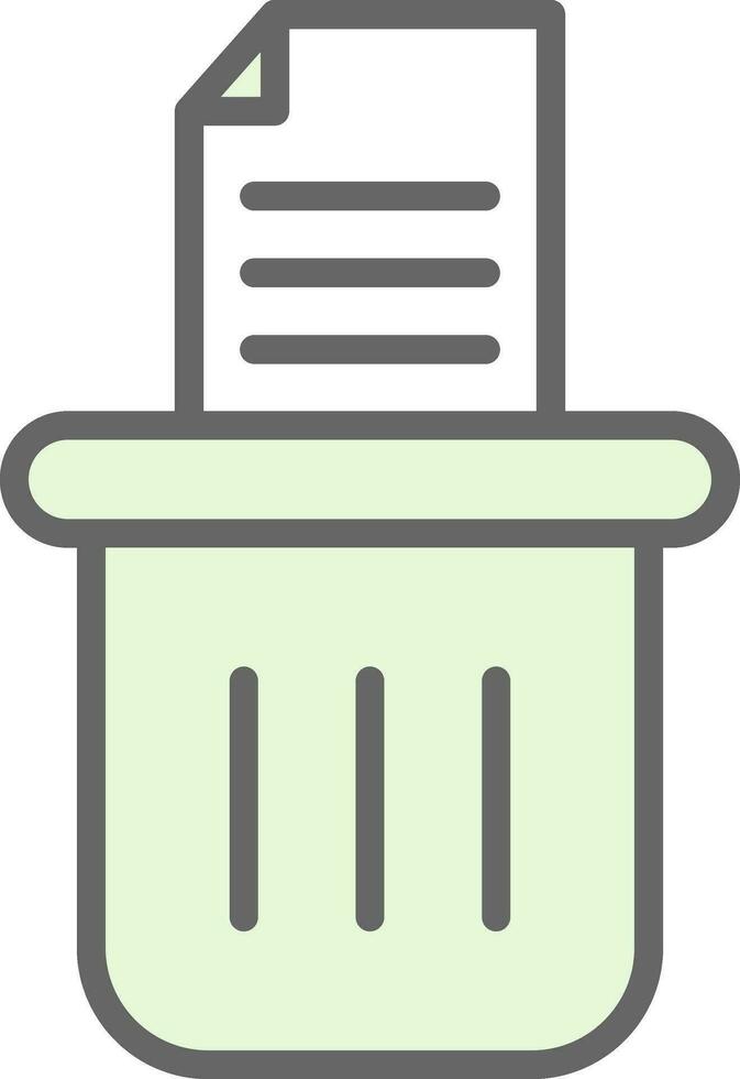 Delete  Vector Icon Design