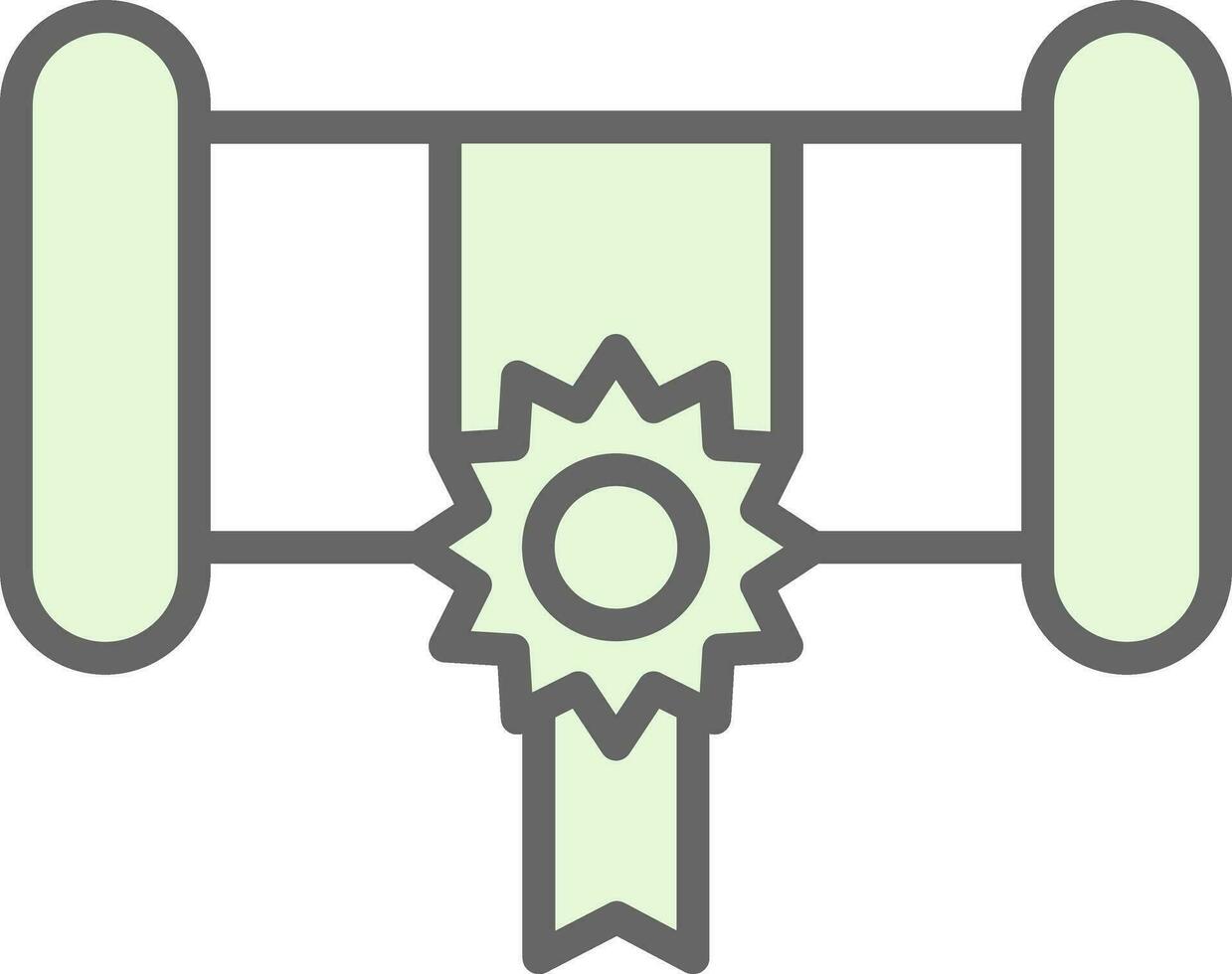 Certificate  Vector Icon Design