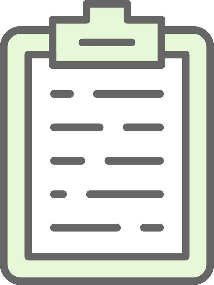 List  Vector Icon Design