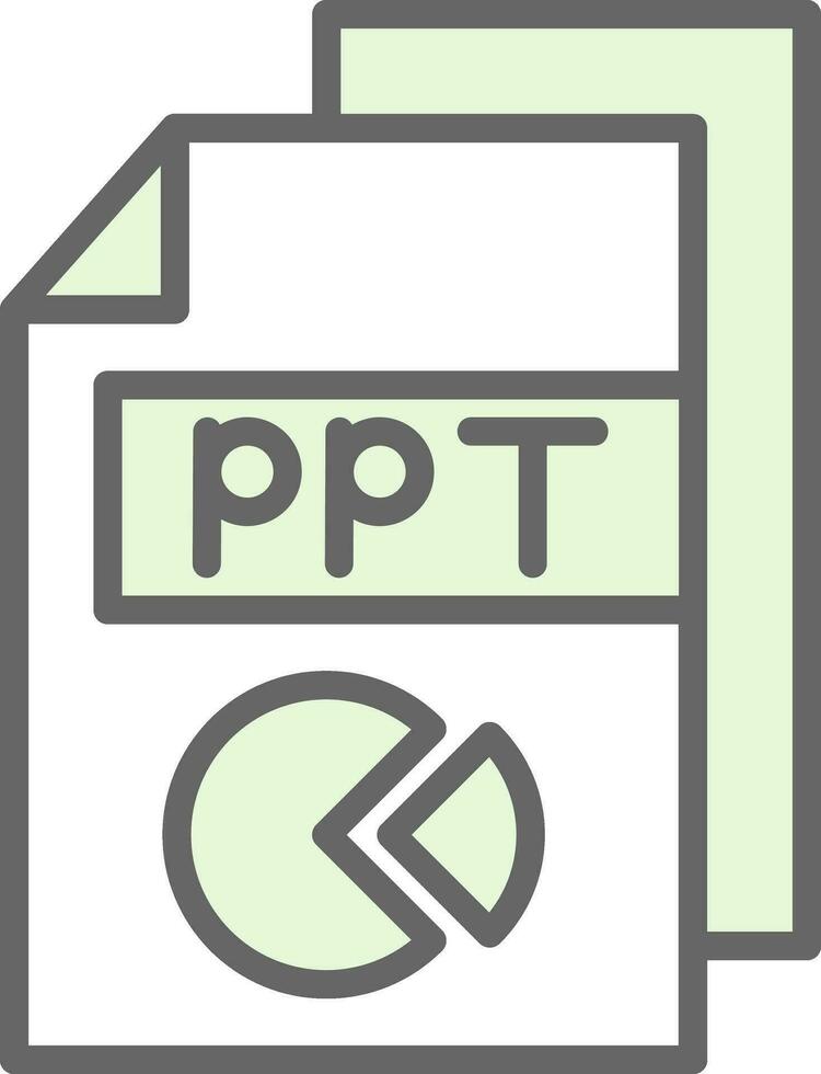 ppt vector icono diseño