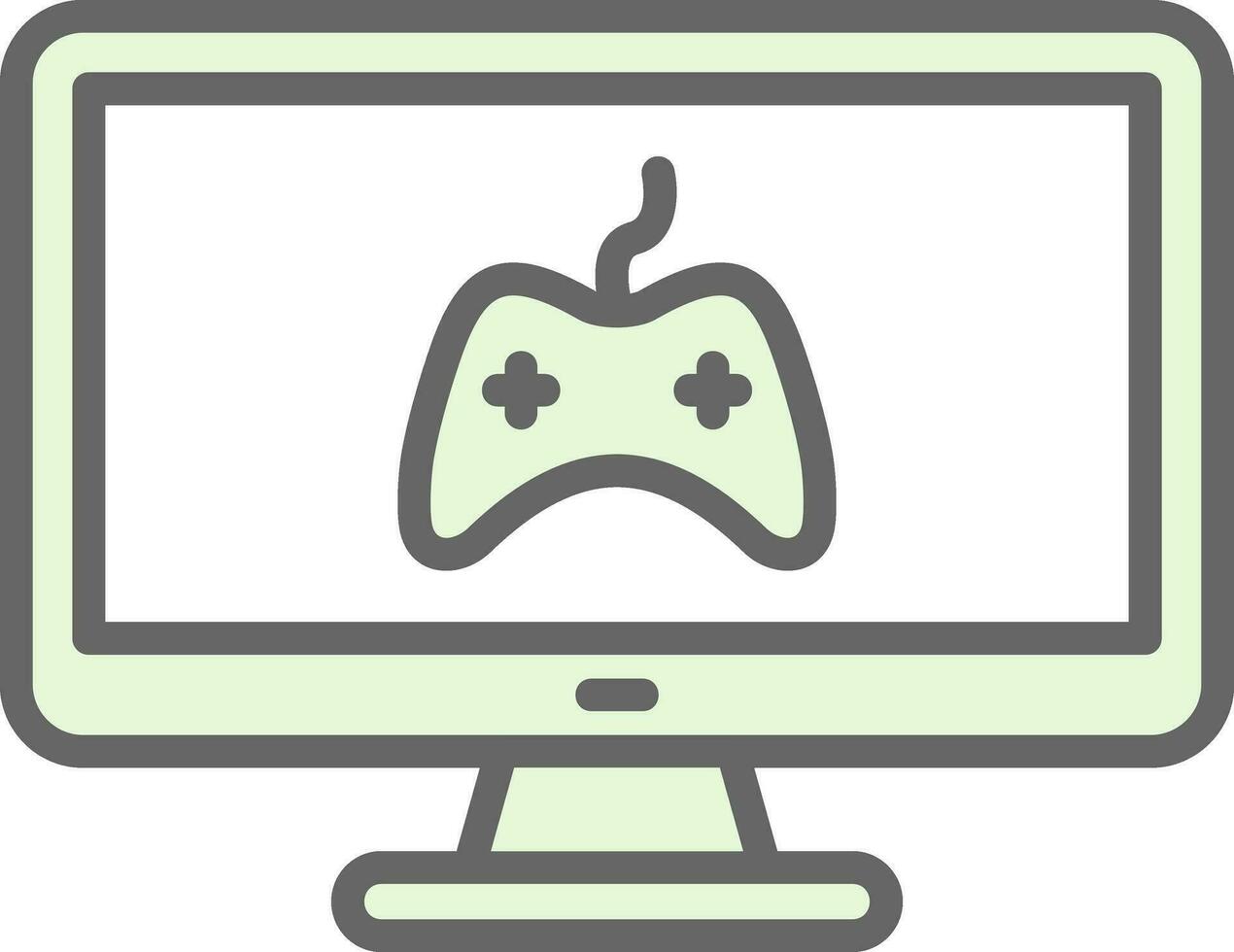Online Game  Vector Icon Design