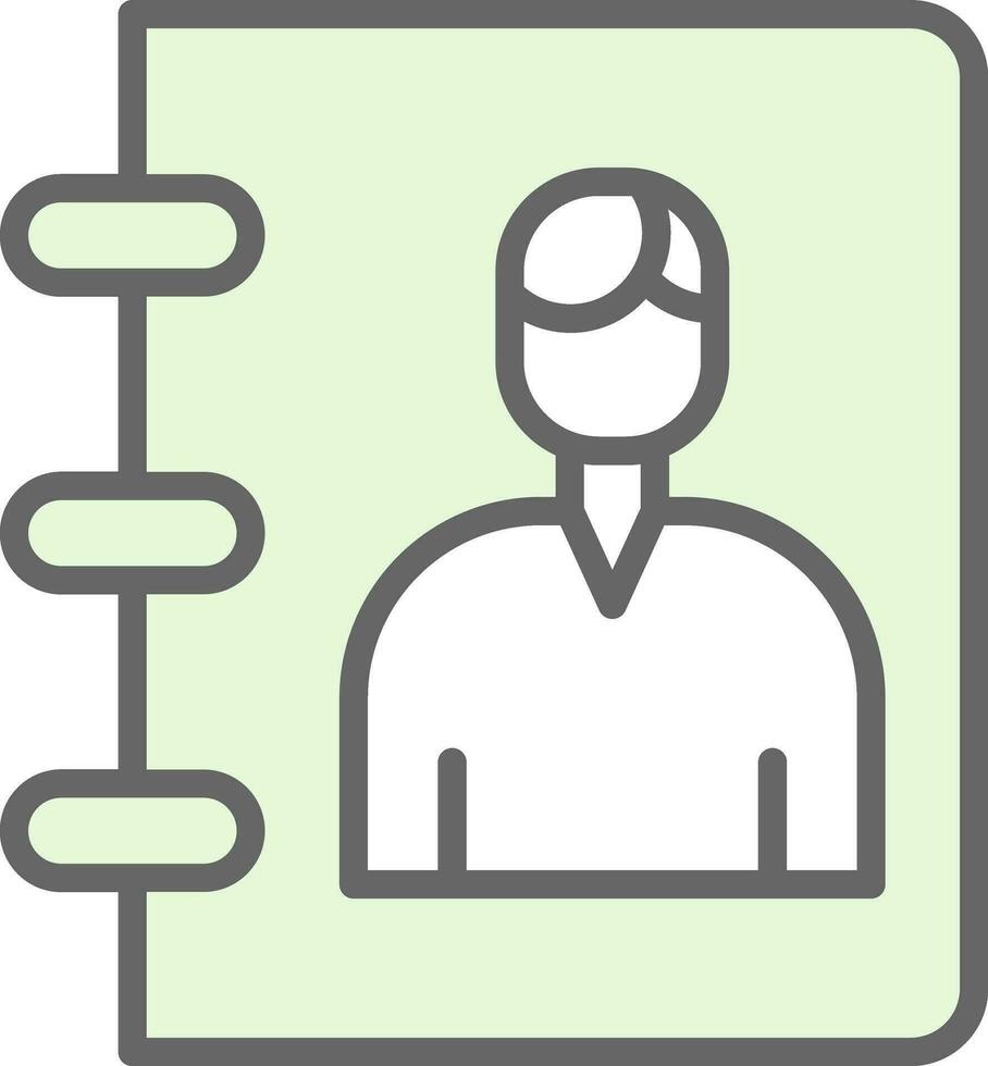 Note Book  Vector Icon Design