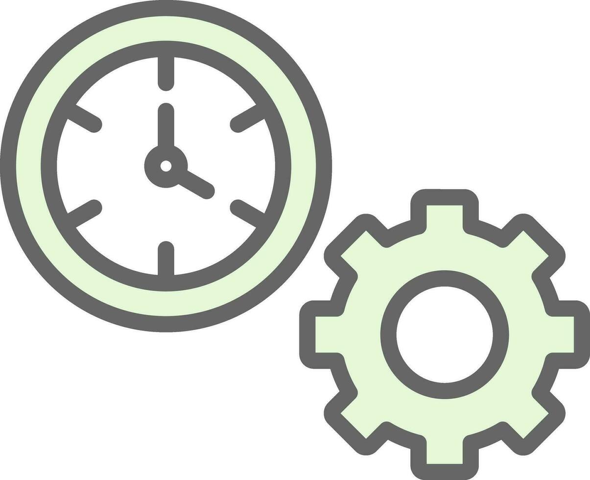 Time  Vector Icon Design