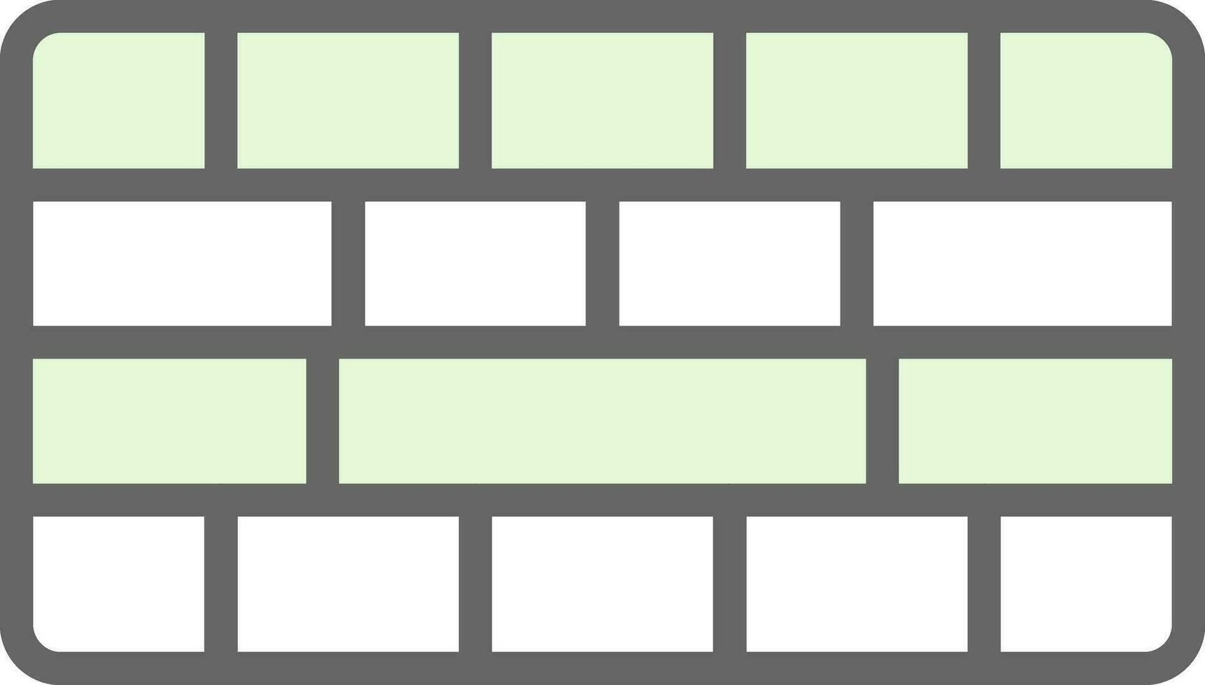 Brickwall  Vector Icon Design