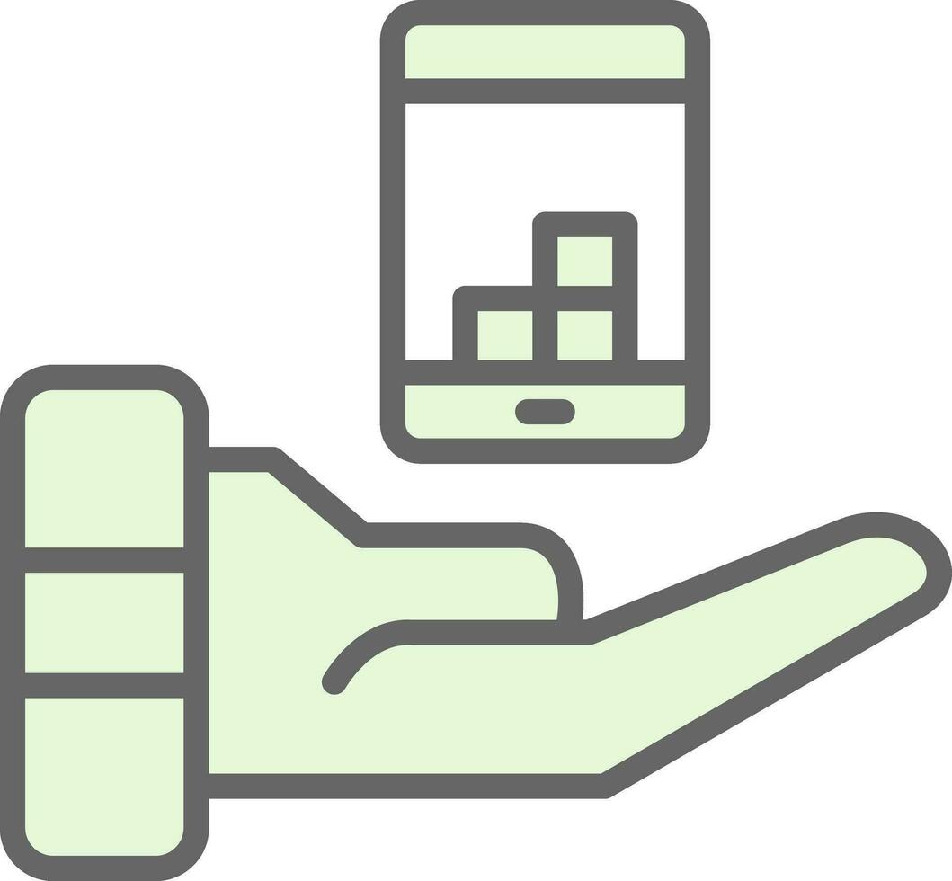 Mobile Game Vector Icon Design