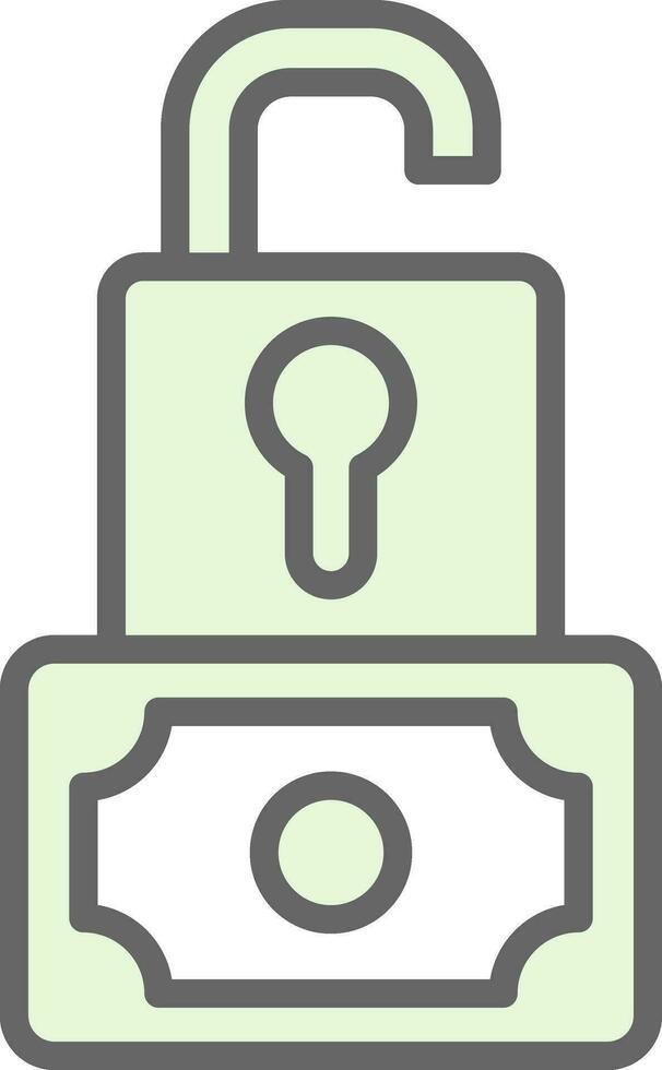 Unlocked Vector Icon Design