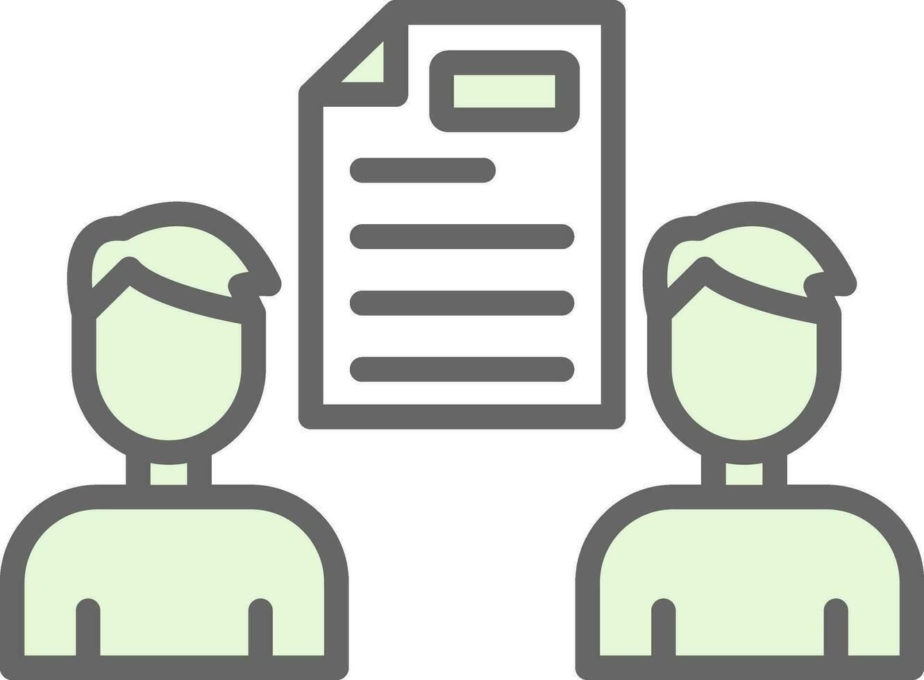 Contract Vector Icon Design