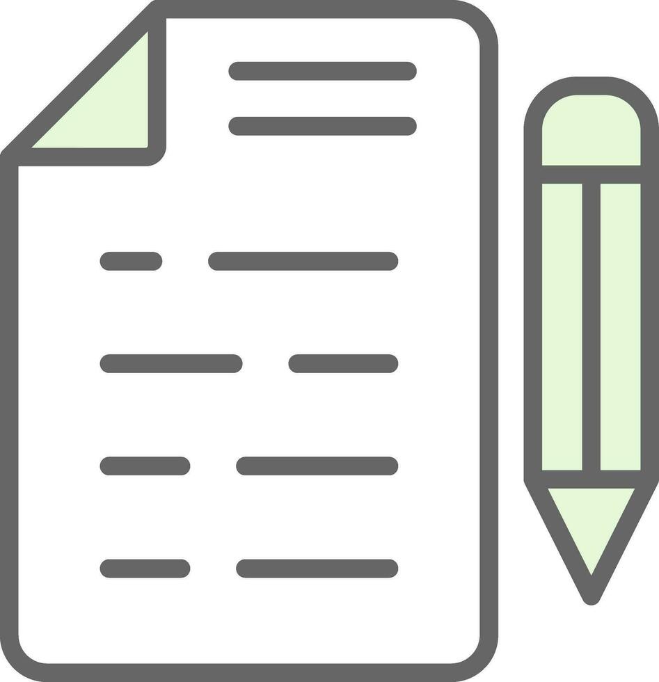 Contract Vector Icon Design