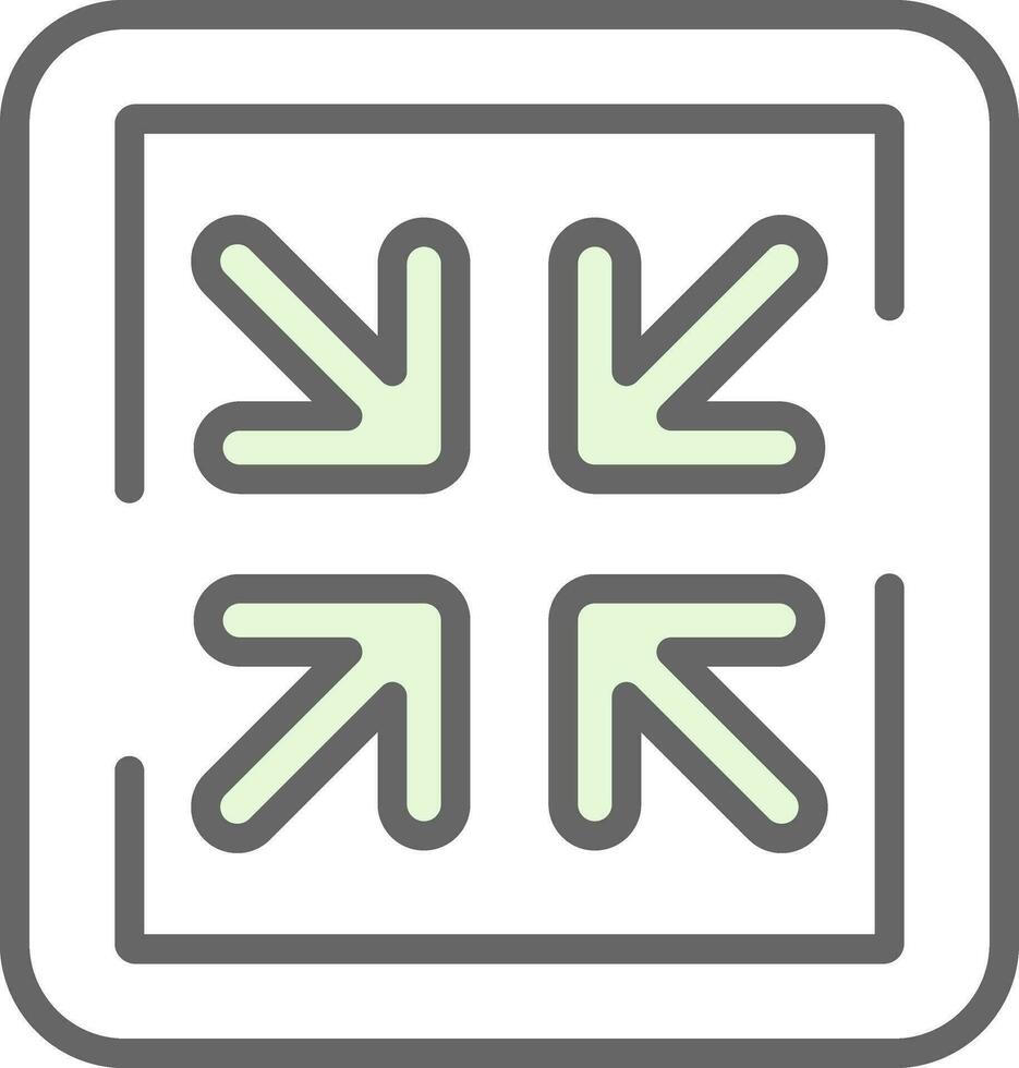 Shrink Vector Icon Design