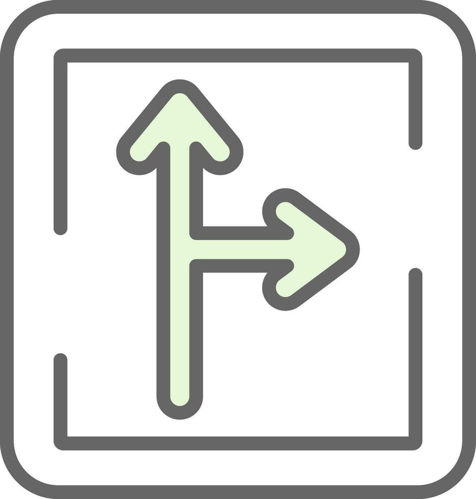 Junction Vector Icon Design
