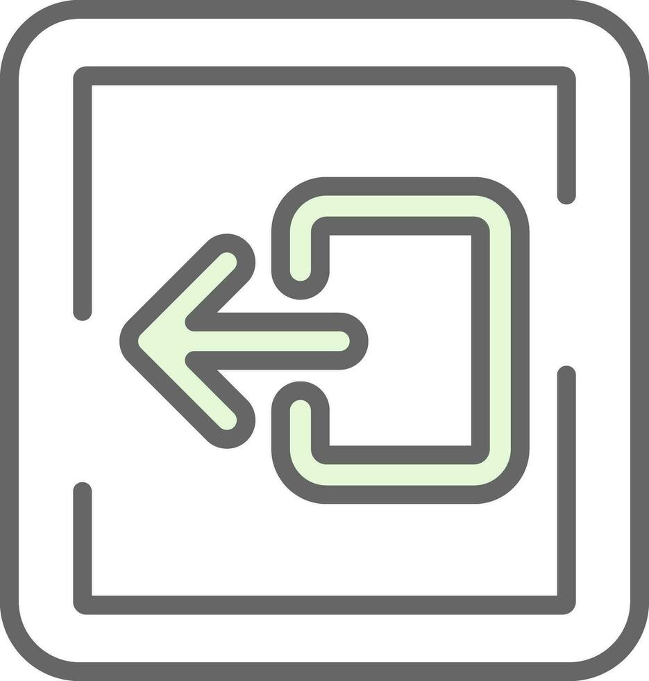 Logout Vector Icon Design