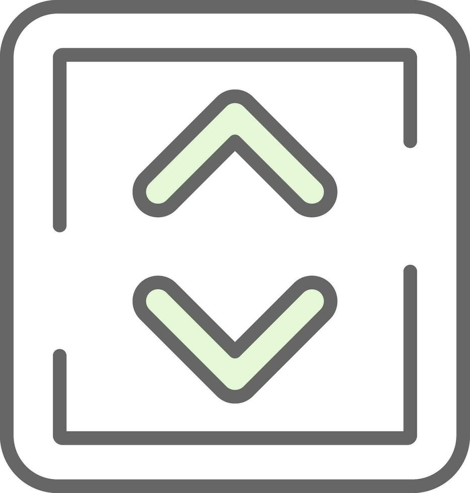 Up And Down Arrow Vector Icon Design