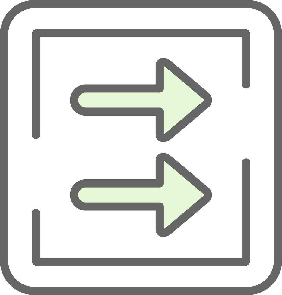 Fast Forward Vector Icon Design