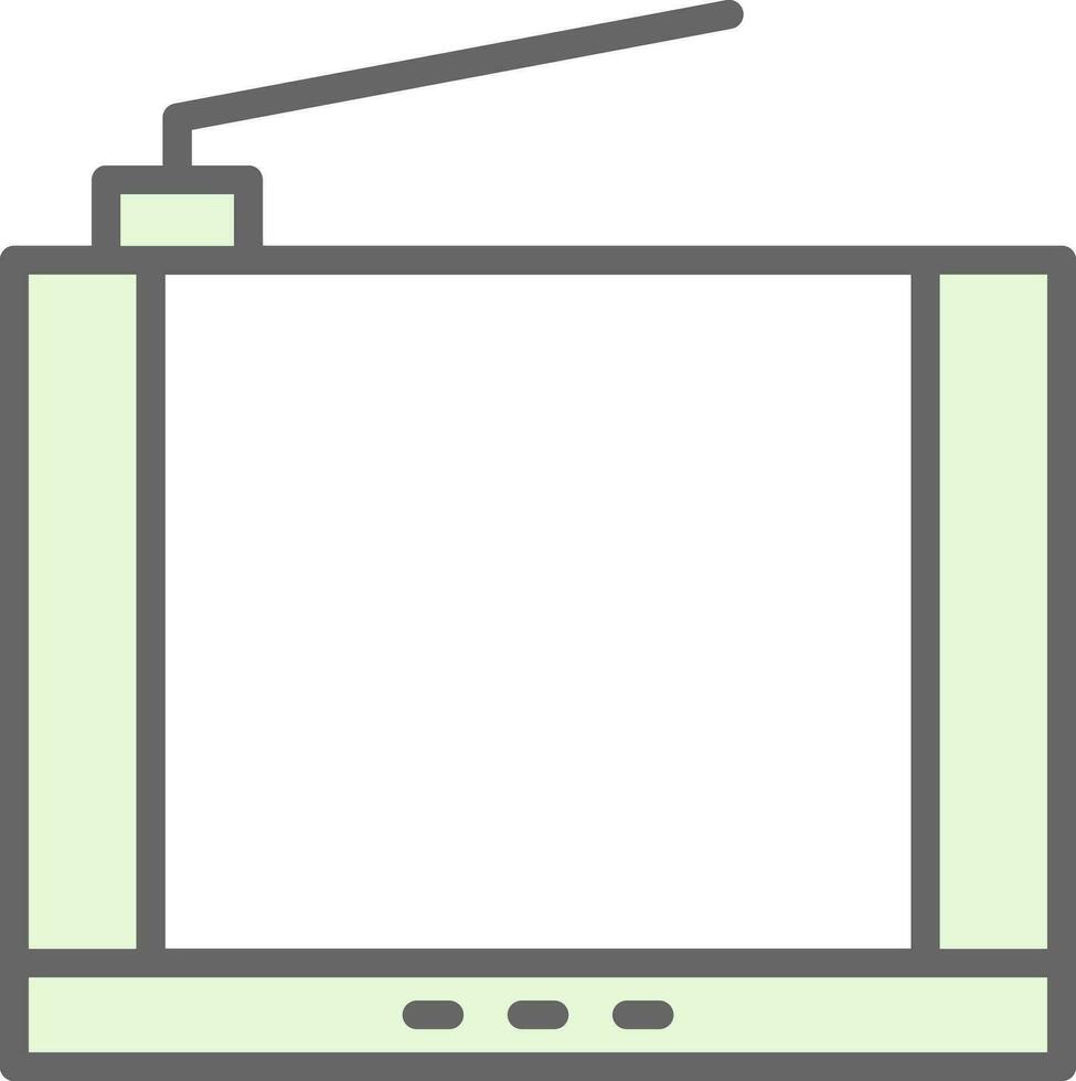 Television Vector Icon Design