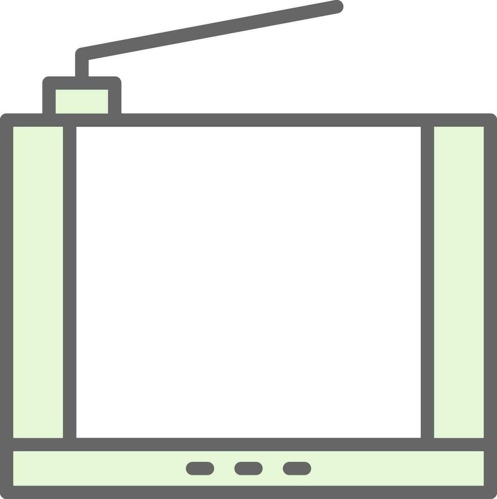 diseño de icono de vector de televisión