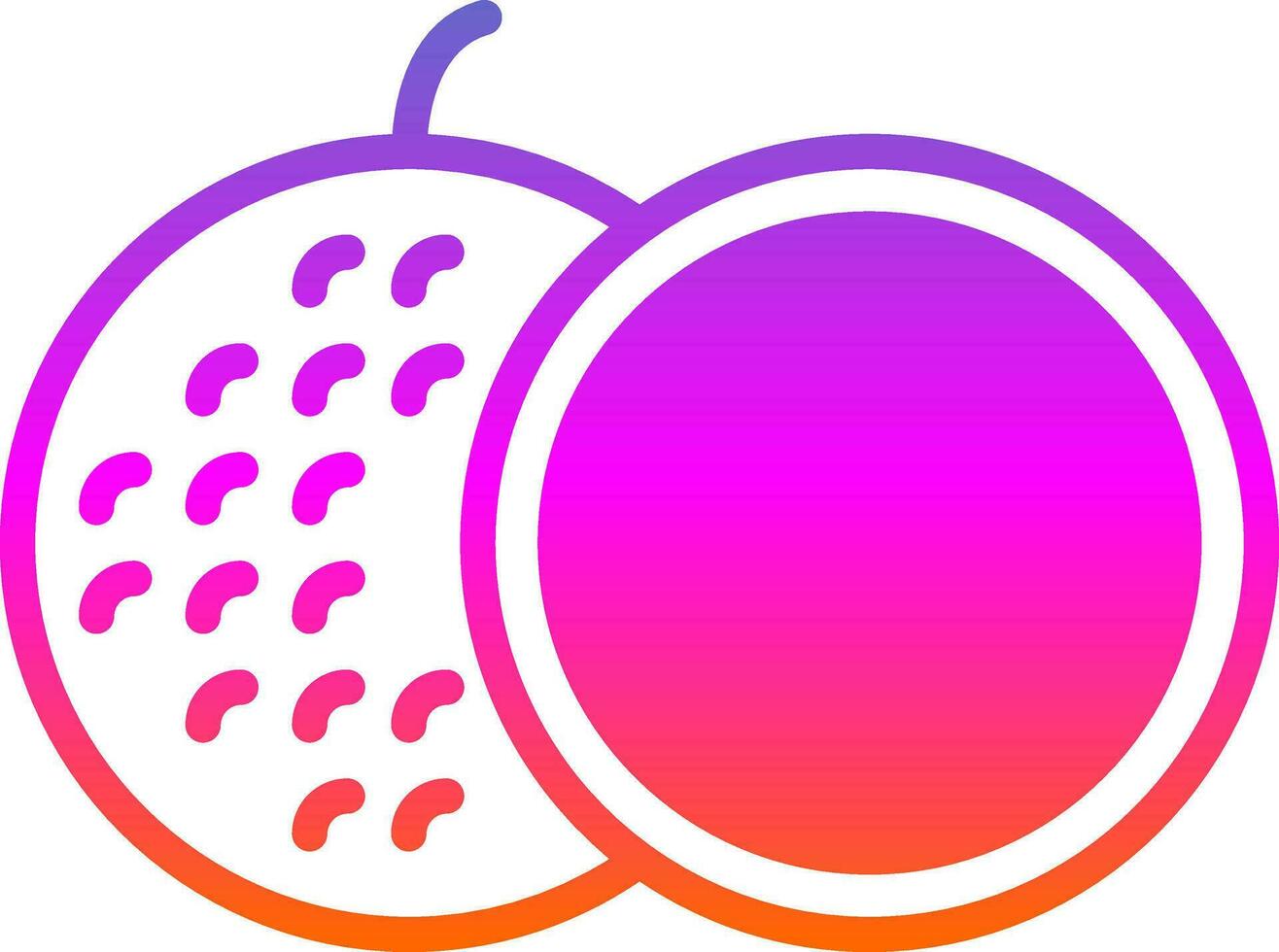 Longan Vector Icon Design