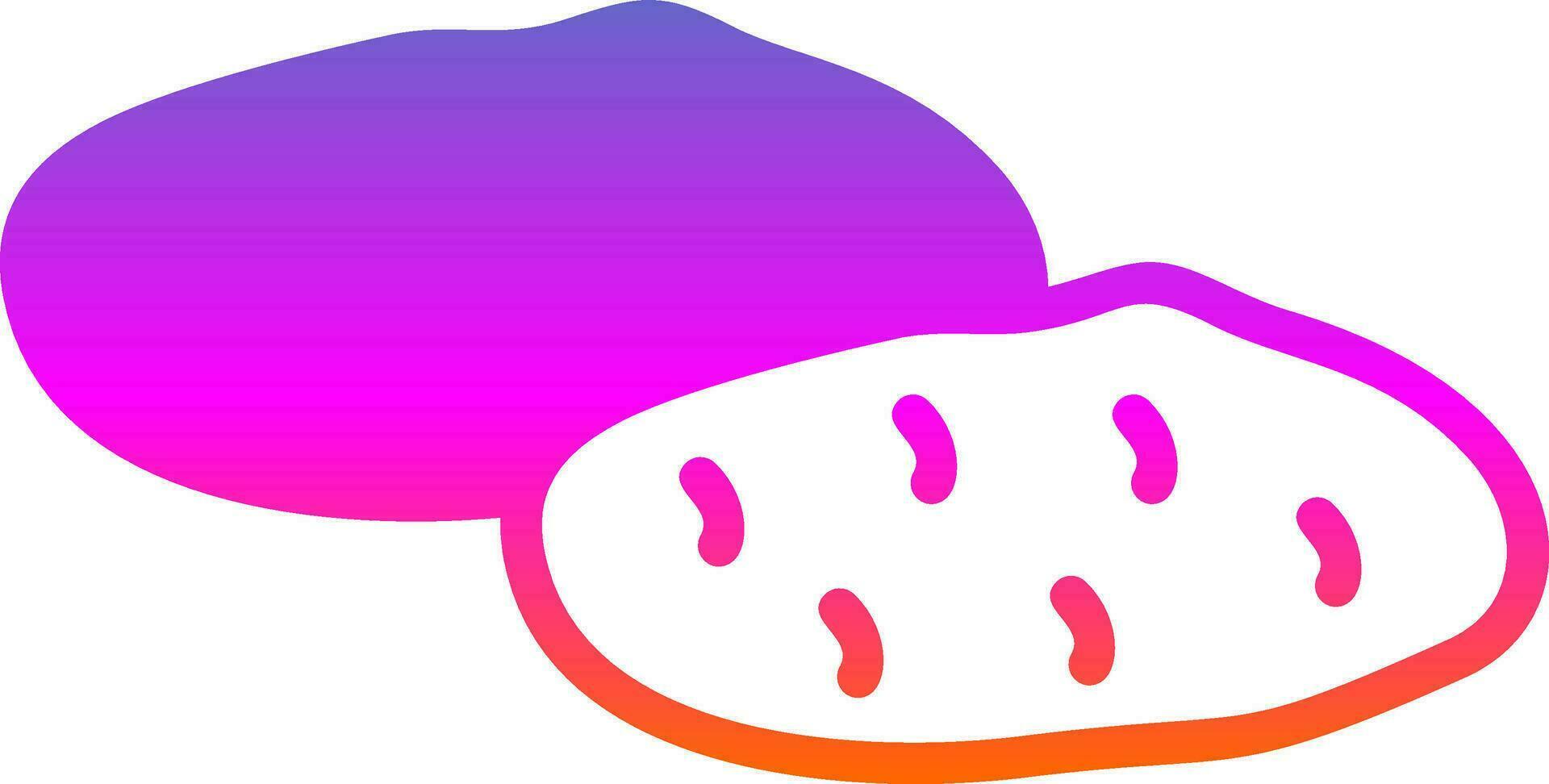 Potatoes Vector Icon Design