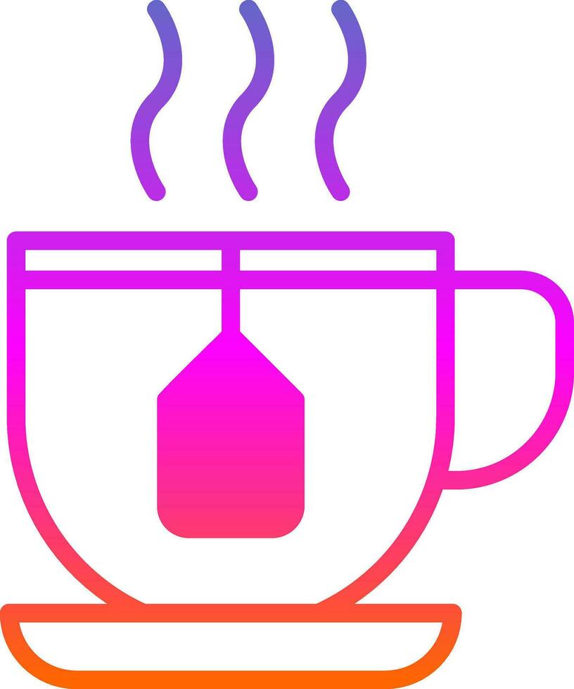 diseño de icono de vector de té