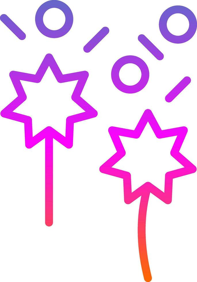 Firework  Vector Icon Design