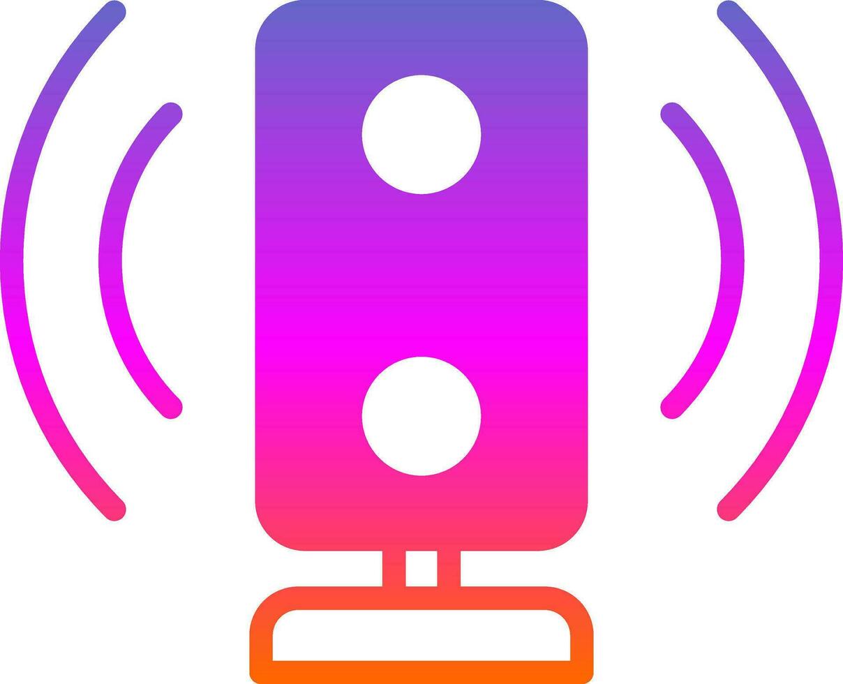 Speaker  Vector Icon Design
