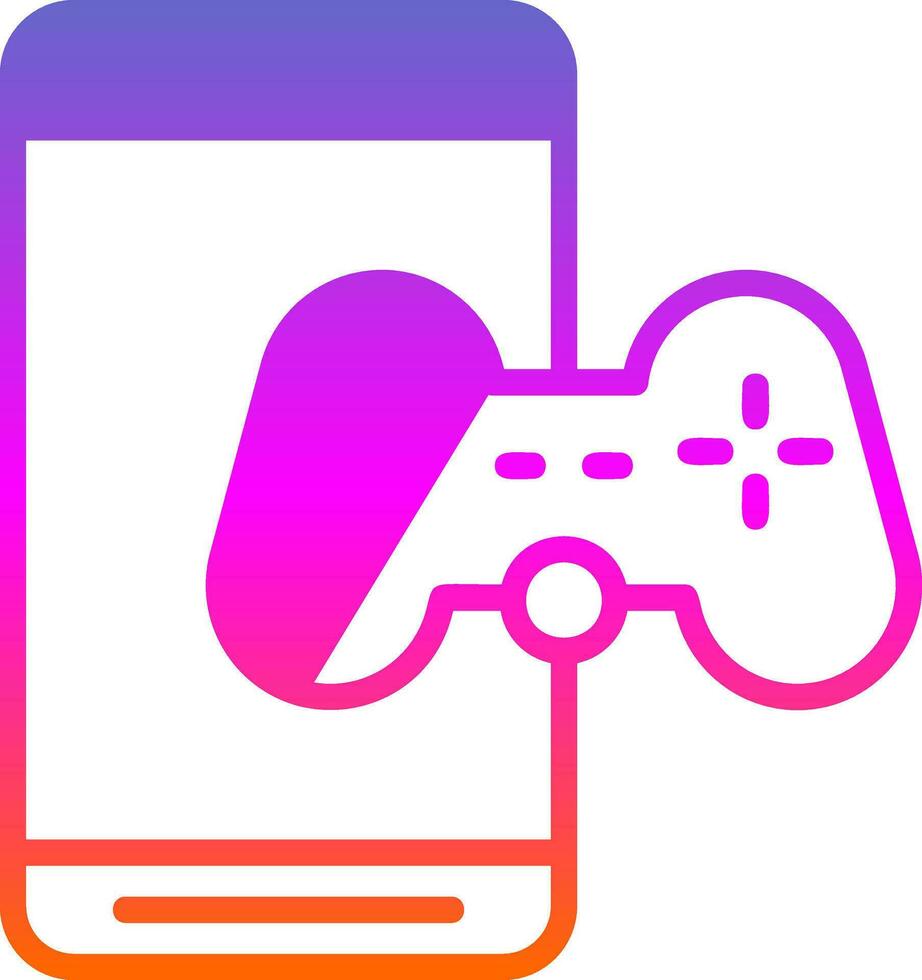 Mobile Game  Vector Icon Design