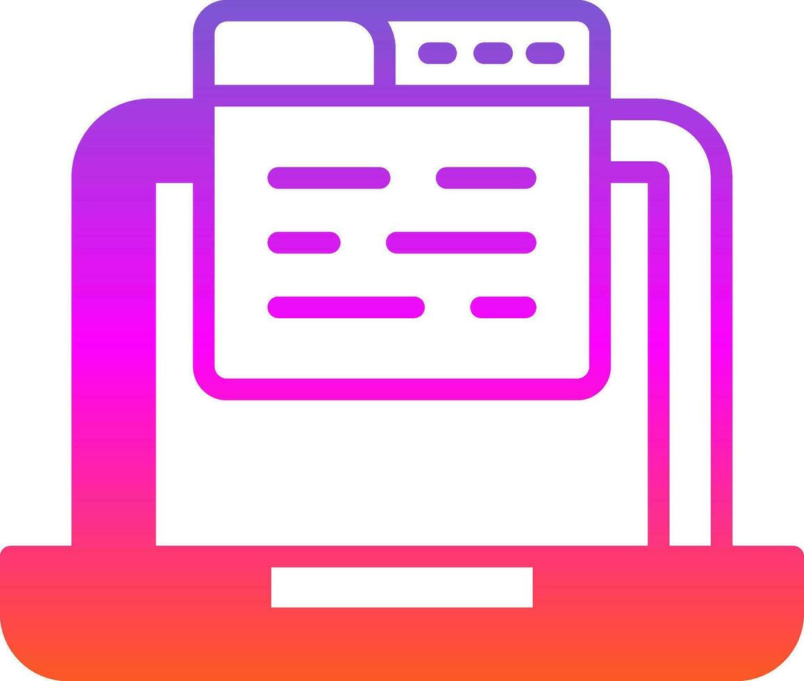 Website  Vector Icon Design