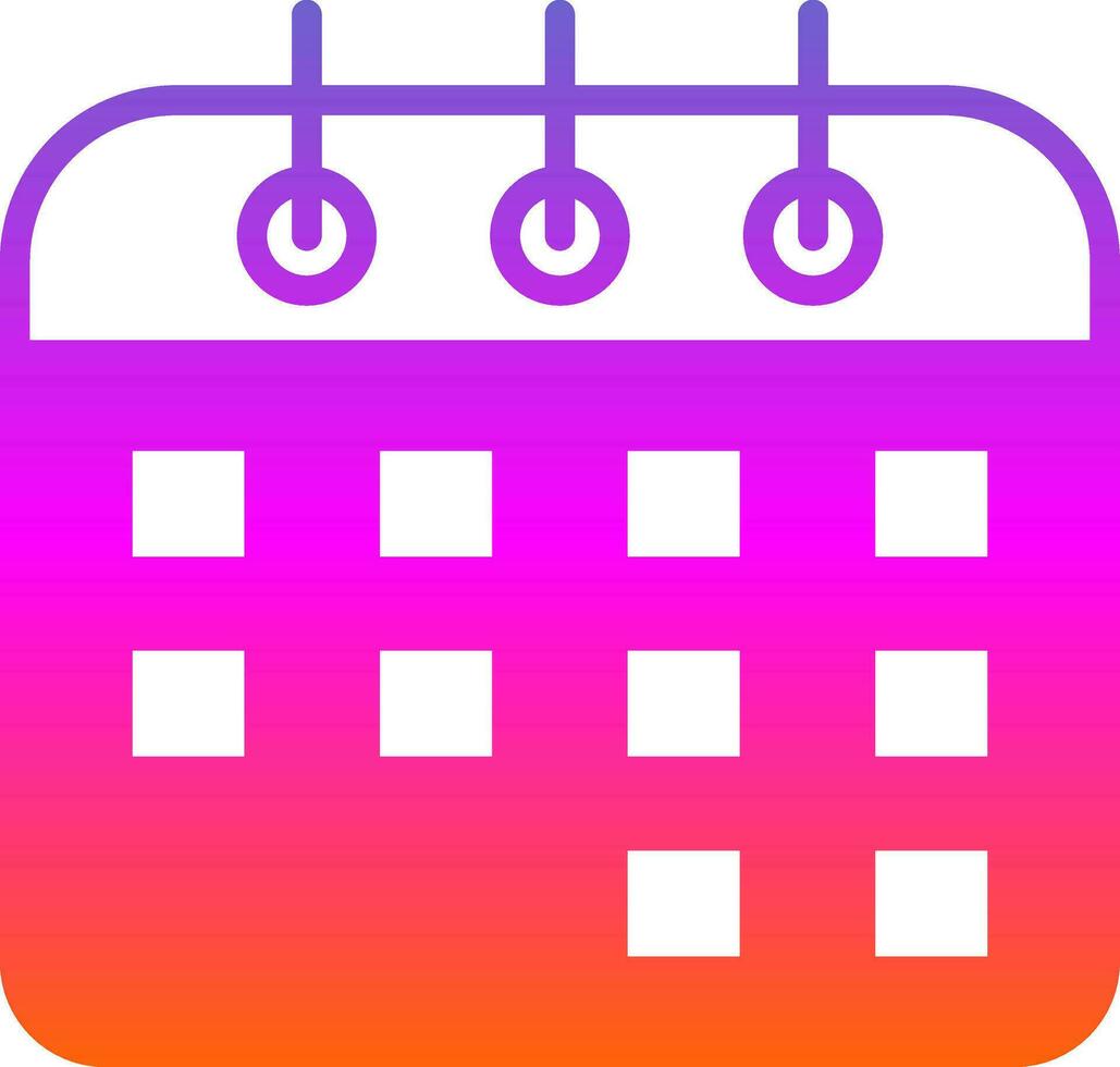 calendario vector icono diseño
