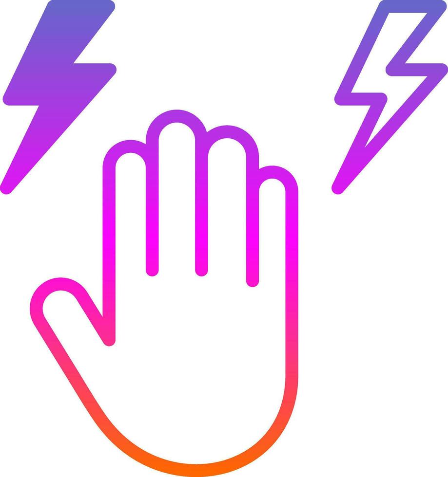 Electricity  Vector Icon Design