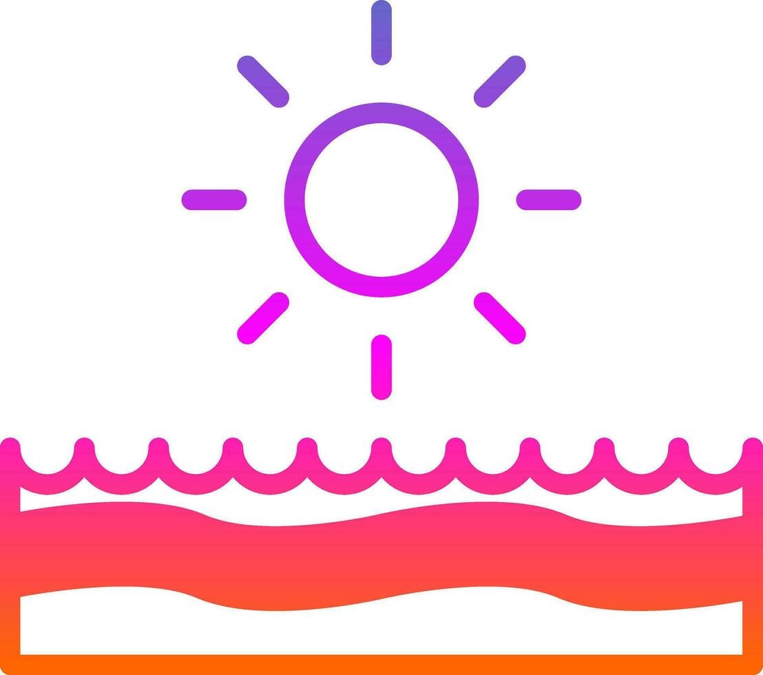 Beach  Vector Icon Design