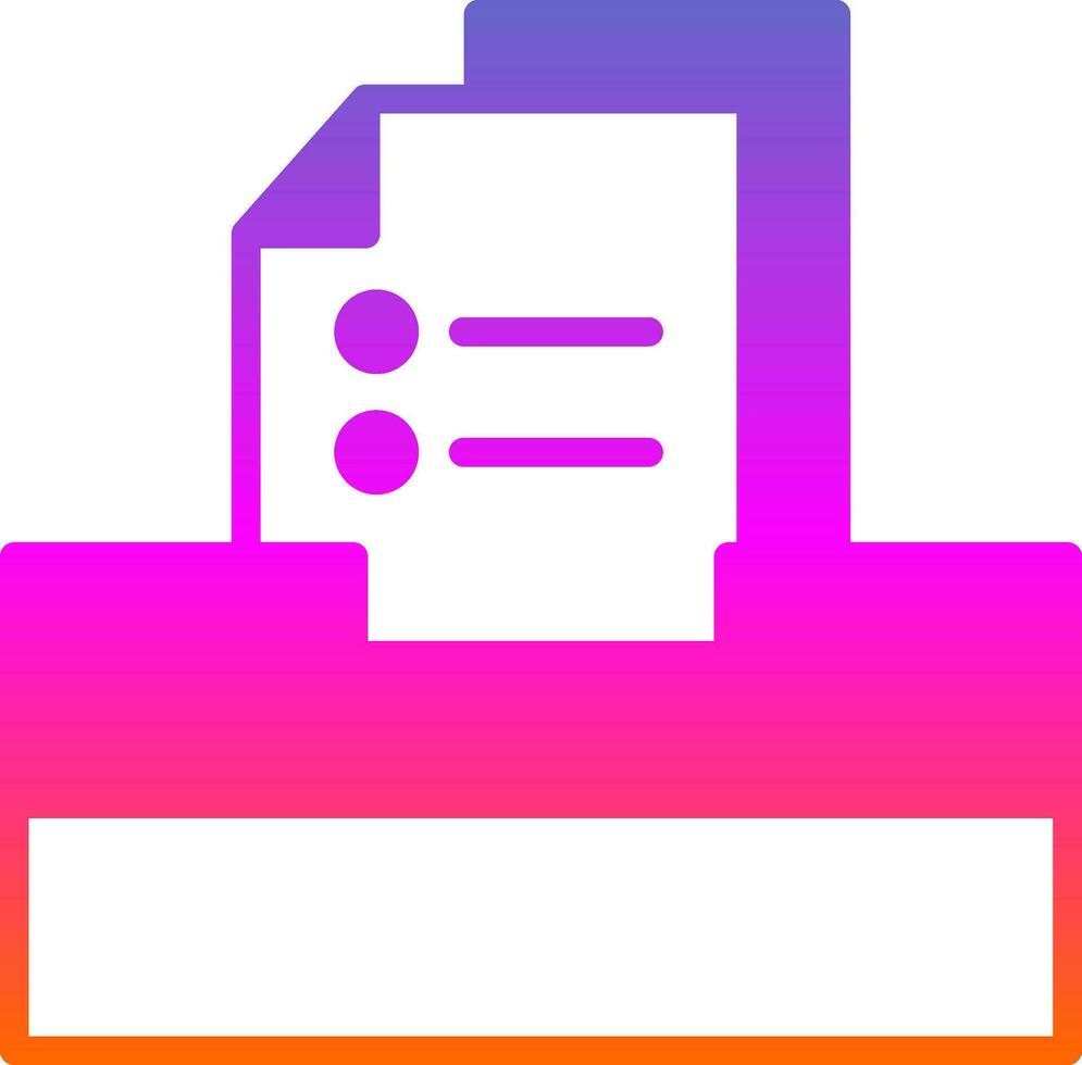 Inbox  Vector Icon Design