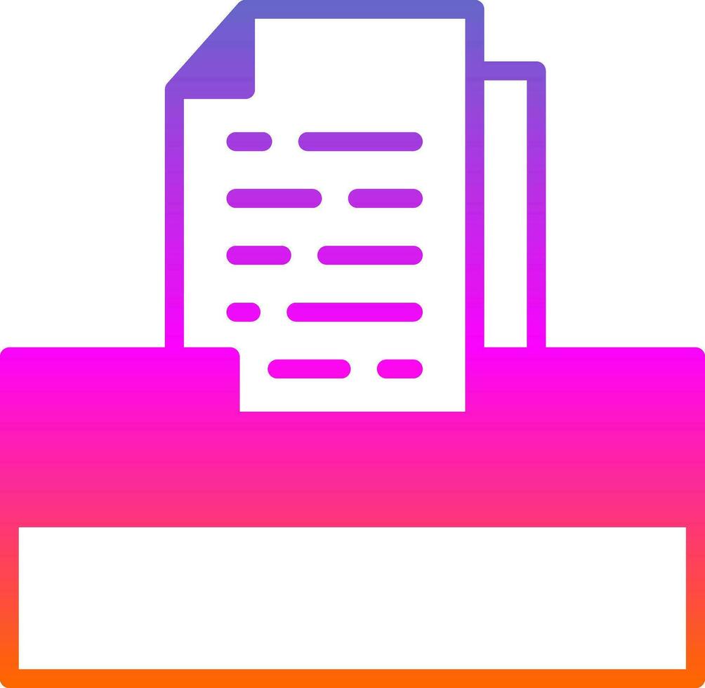 Inbox  Vector Icon Design