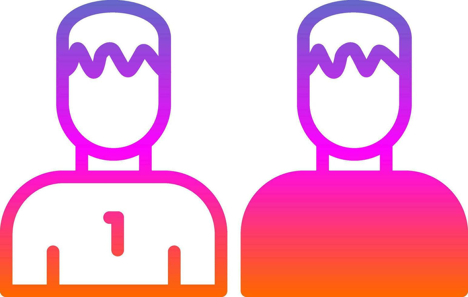Players  Vector Icon Design