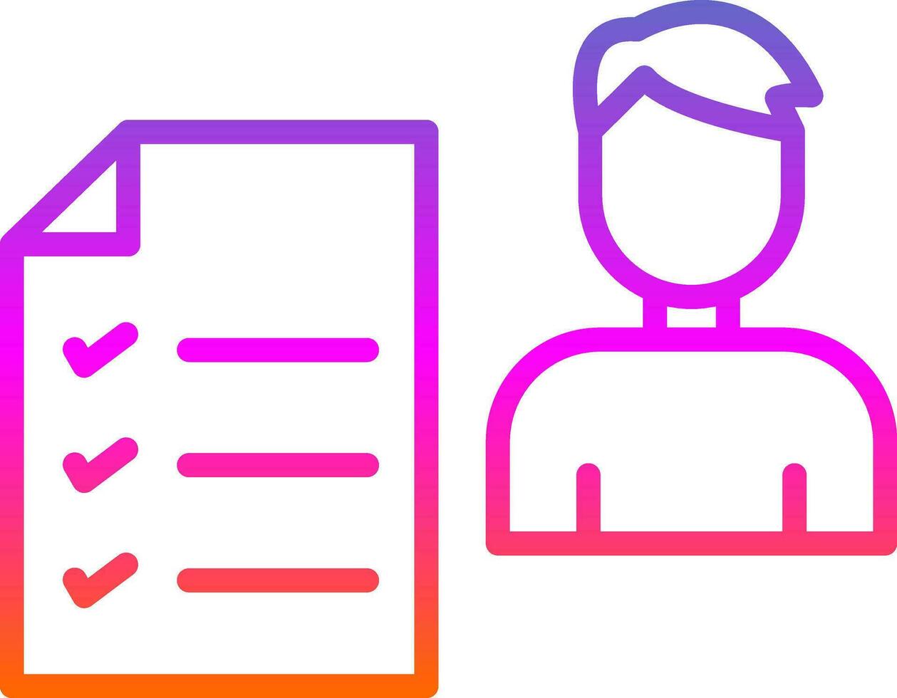 Responsibility Vector Icon Design