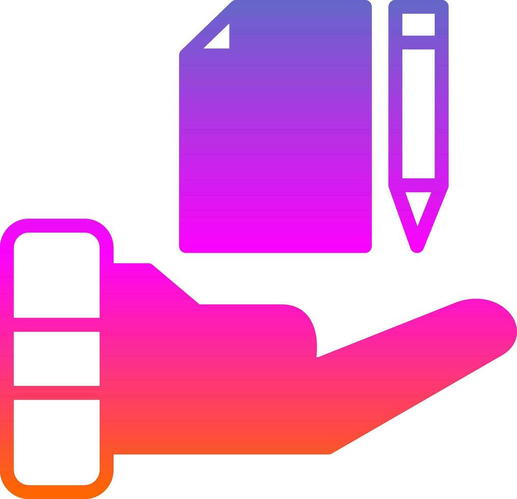 Contract Vector Icon Design