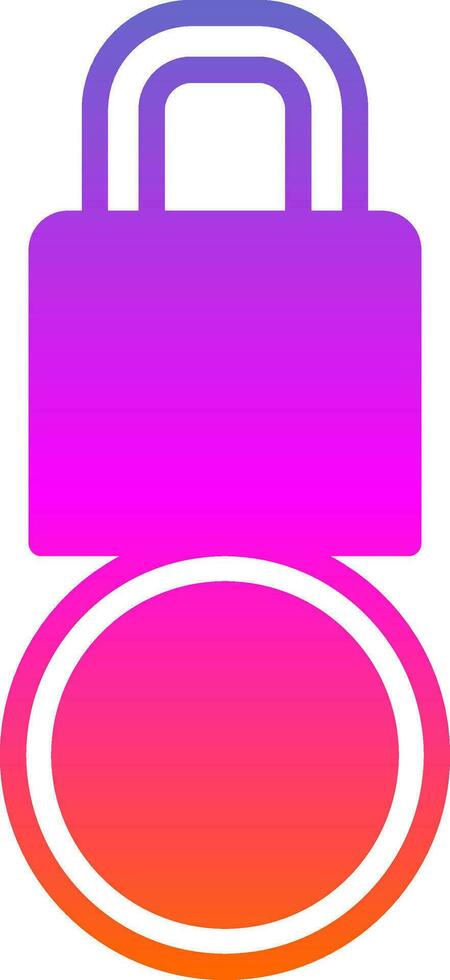 Locked Vector Icon Design
