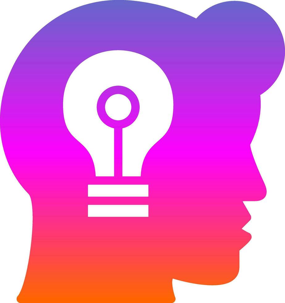 Mental Disorder Vector Icon Design
