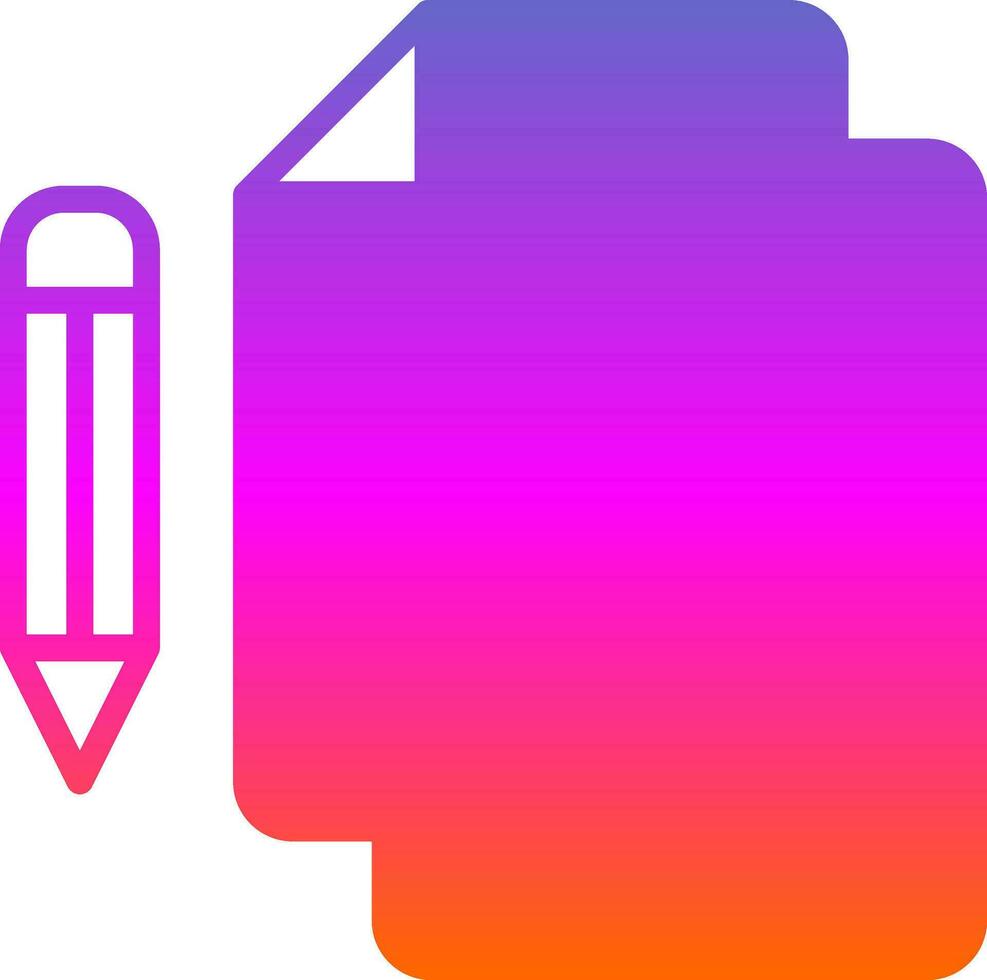 Contract Vector Icon Design