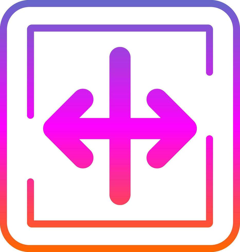 Resize Vector Icon Design