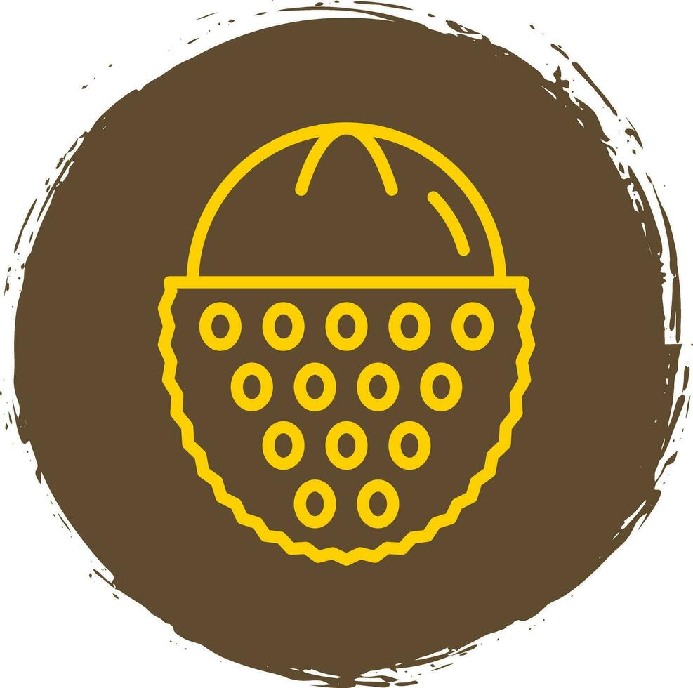 Lychee Vector Icon Design