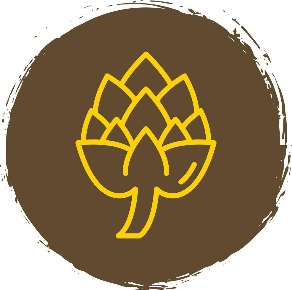 Artichoke Vector Icon Design
