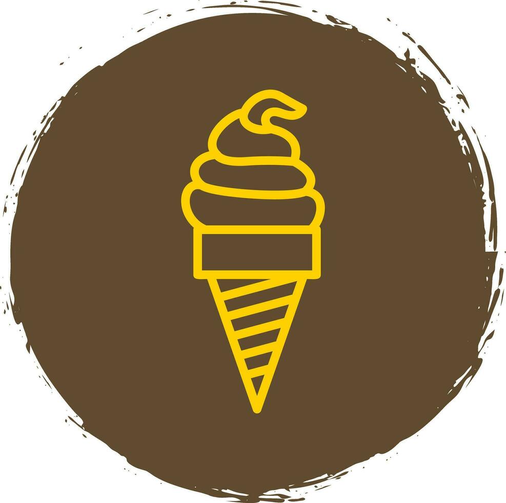 Ice Cream Vector Icon Design