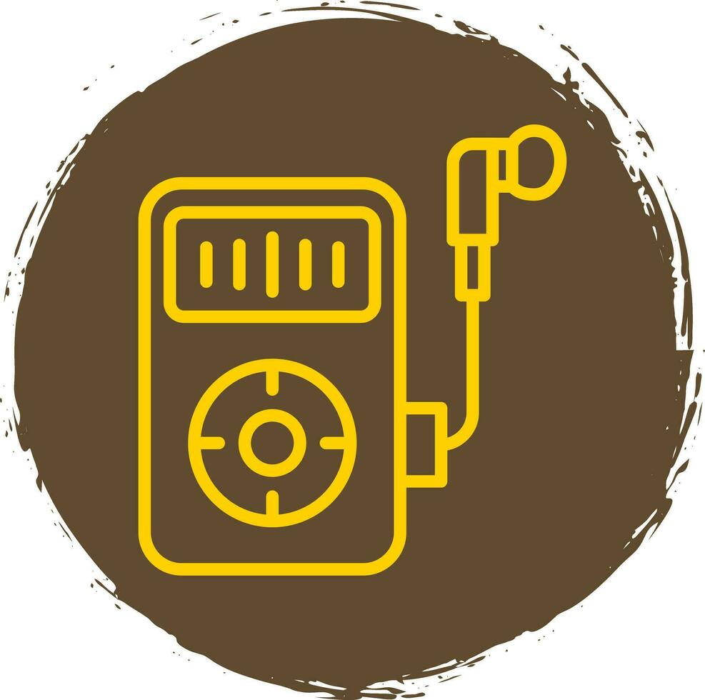 Music player  Vector Icon Design