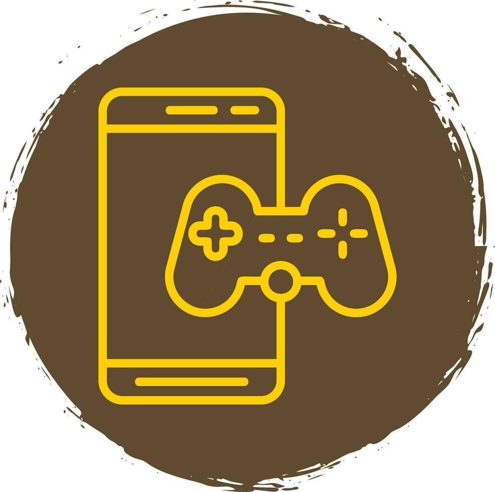 Mobile Game  Vector Icon Design