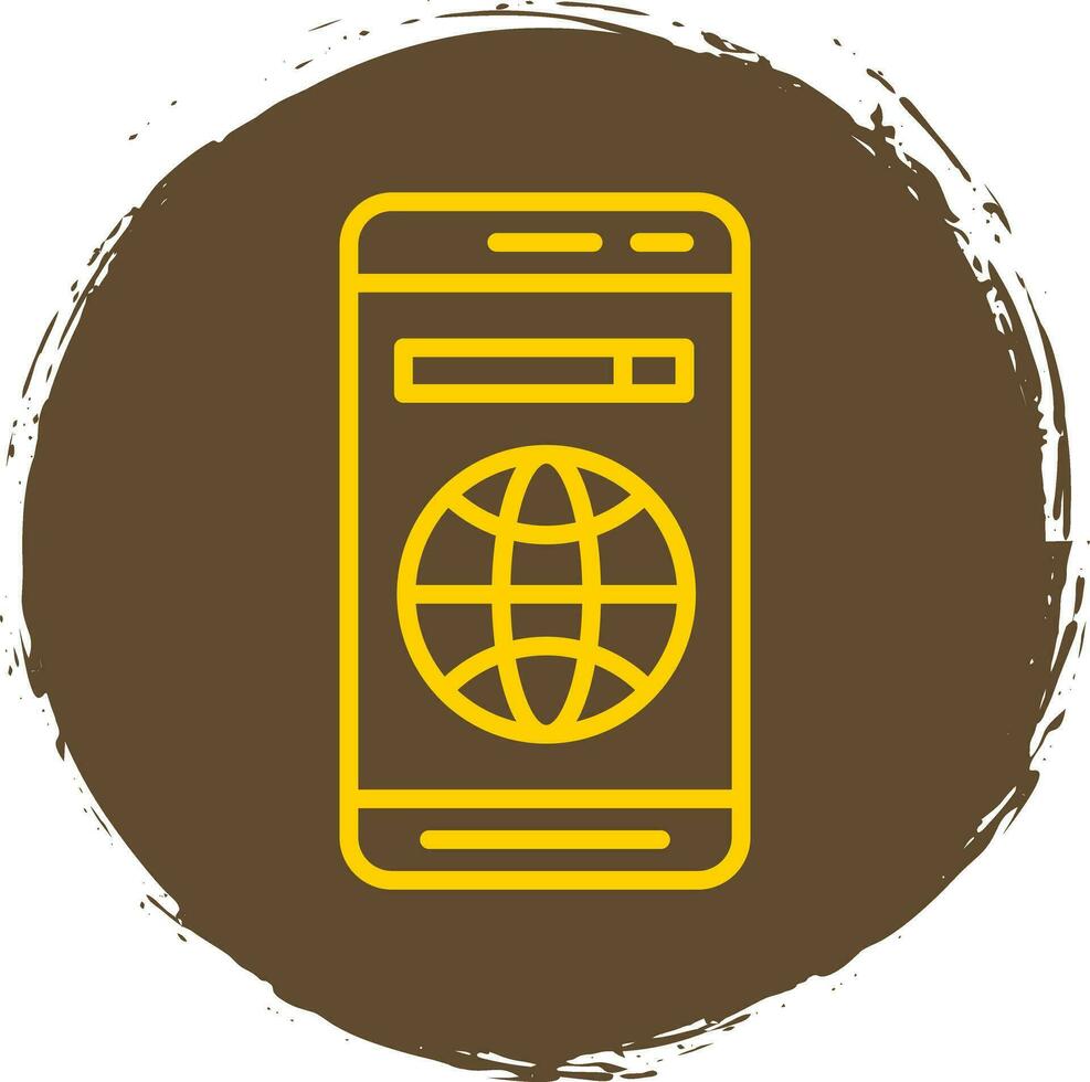 Mobile Web  Vector Icon Design