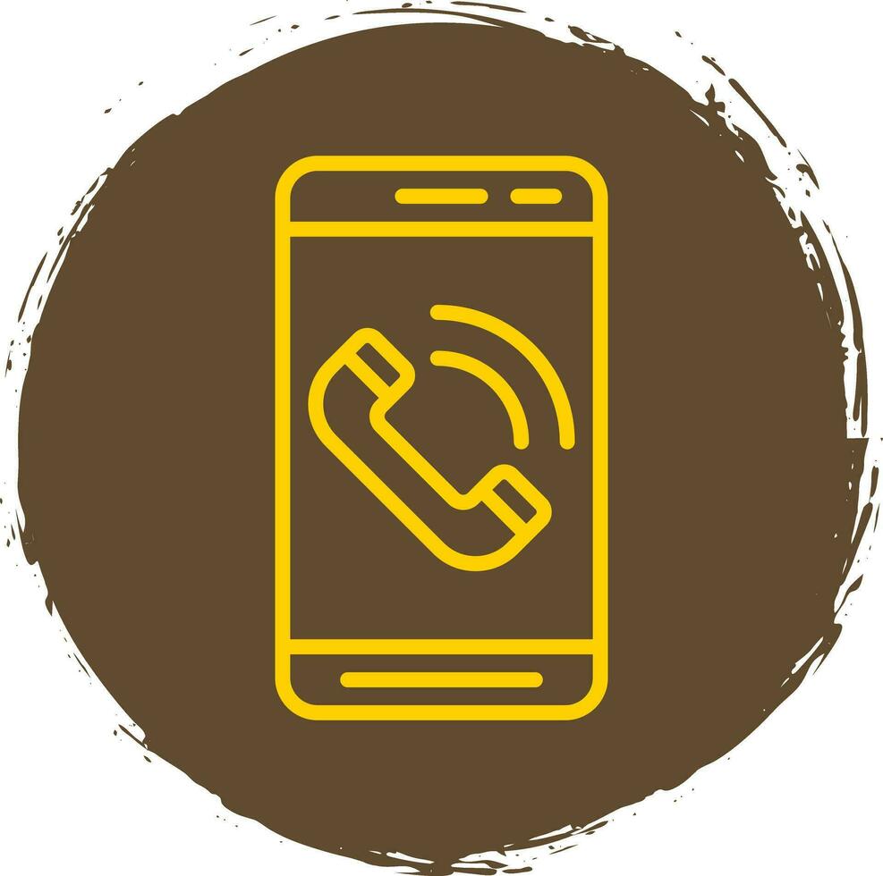 Mobile Call  Vector Icon Design